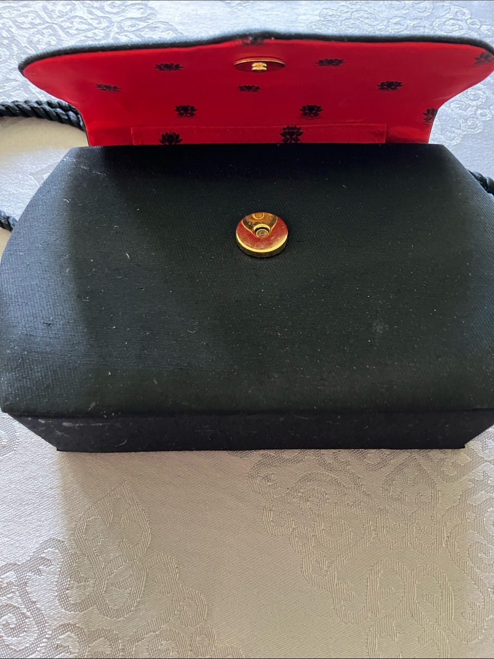 Vintage Chopard Black evening Bag/ clutch - Picture 3 of 8